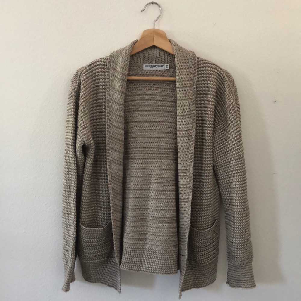 Nordstrom Light Brown Cardigan